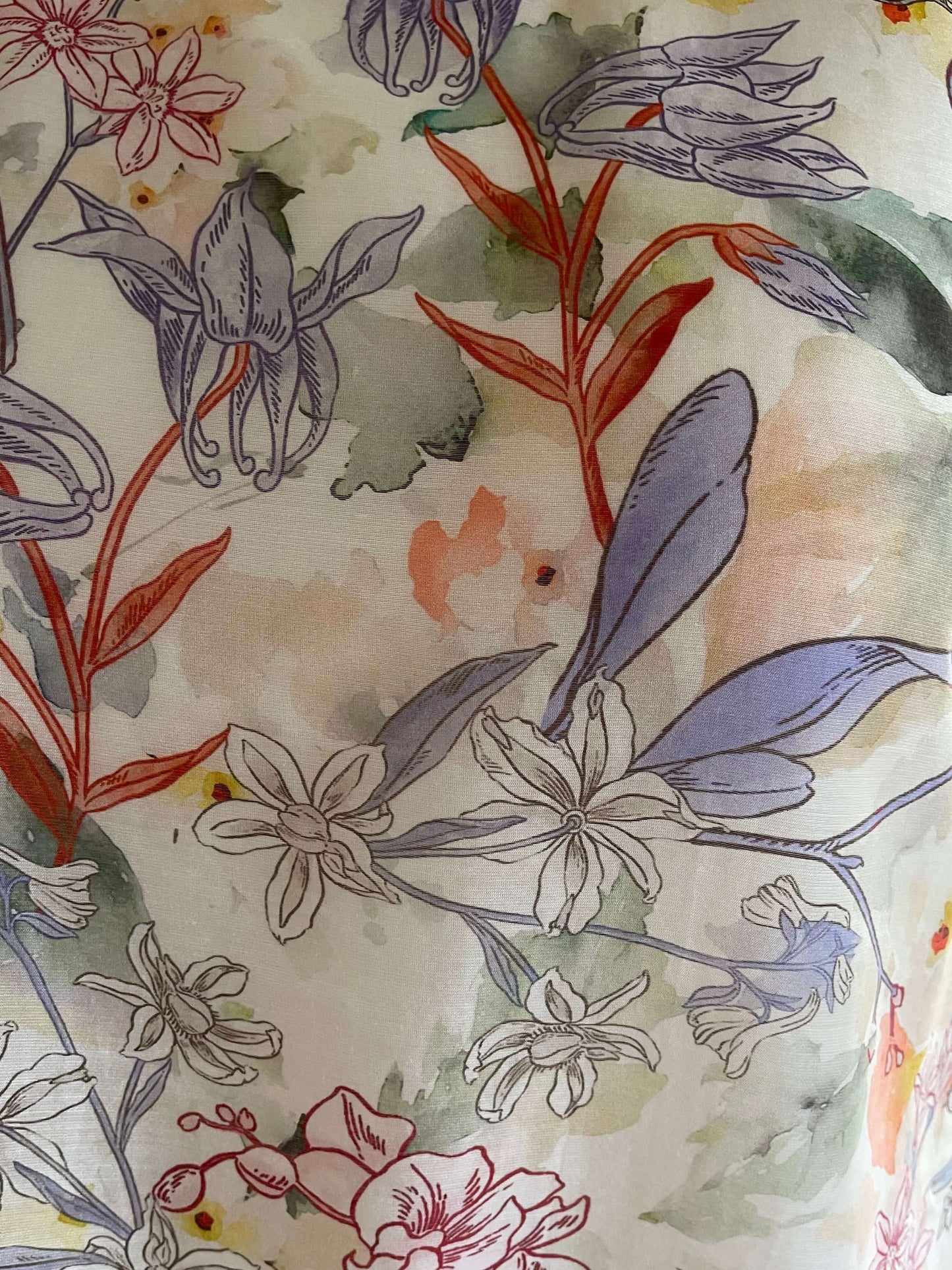 WOVEN T-SHIRT - Blush Floral