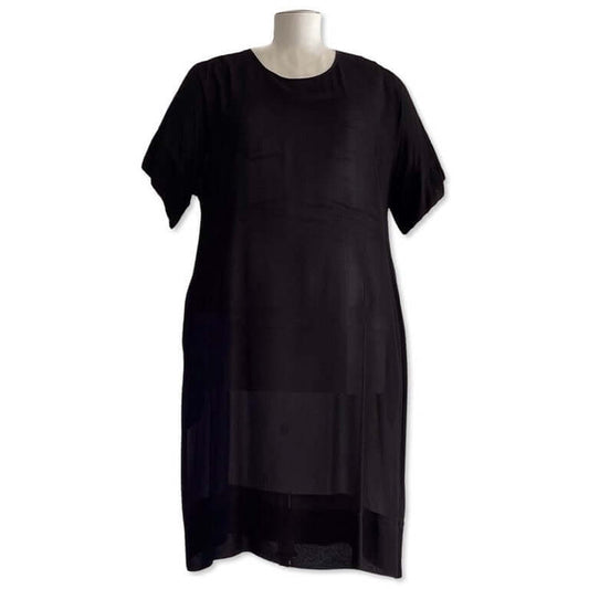 Bloom Clothing NZ,SPLIT THE DIFF DRESS - Black,$90.00,