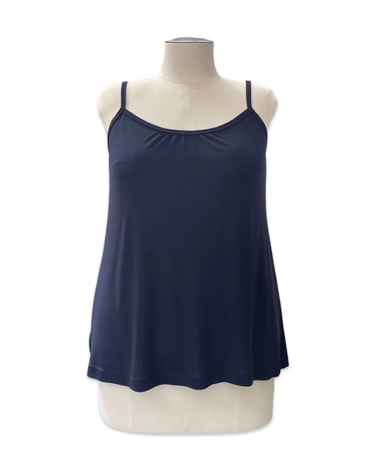 DON'T CLING TO ME CAMI -French Navy - ONLY 4 LEFT!