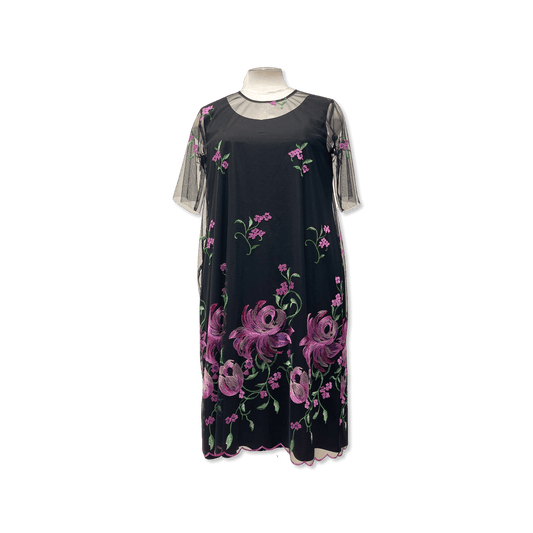 Bloom Clothing NZ,EMBROIDERED TULLE DRESS,$279.00,