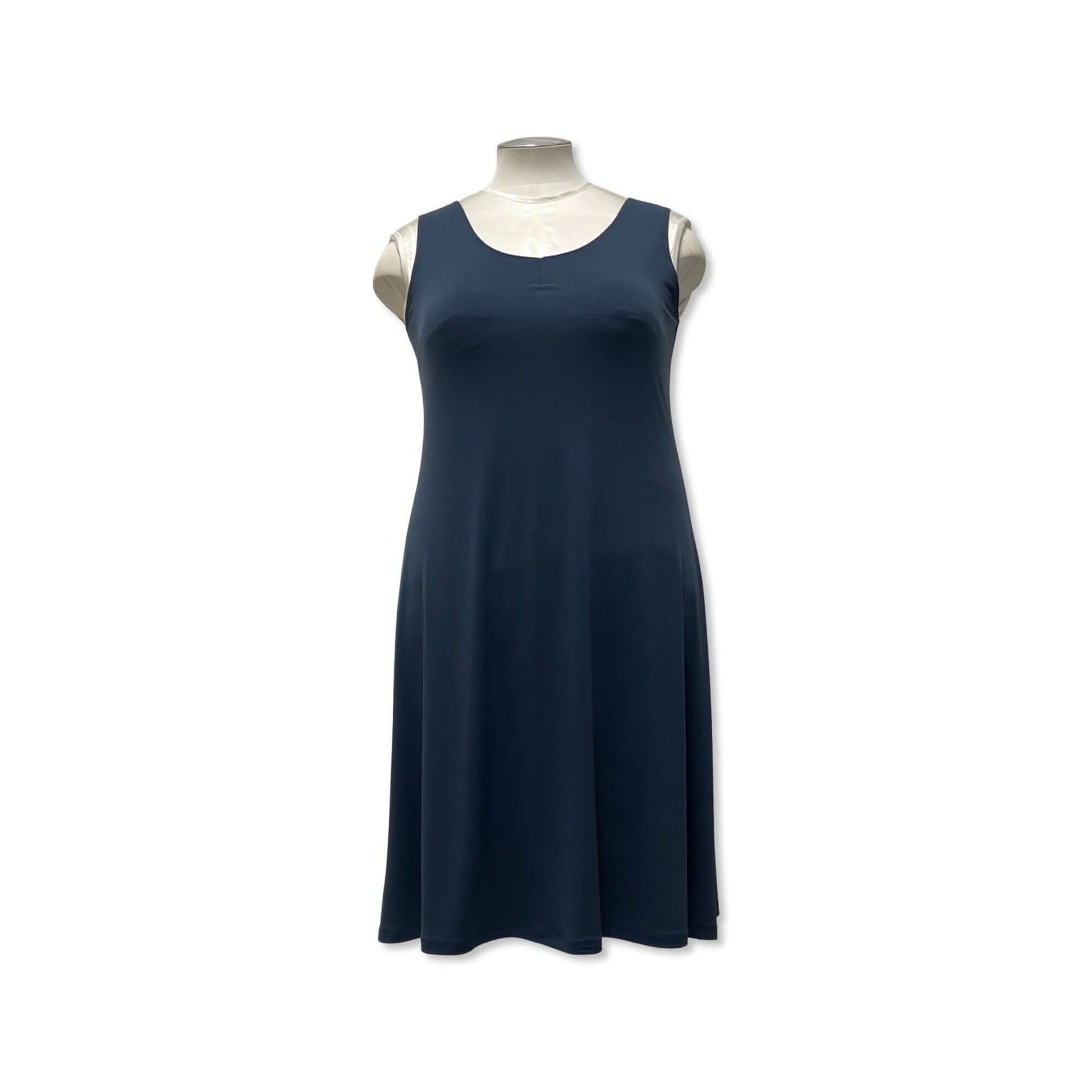 Bloom Clothing NZ,BASIC SLIP DRESS - Denim Blue,$169.00,