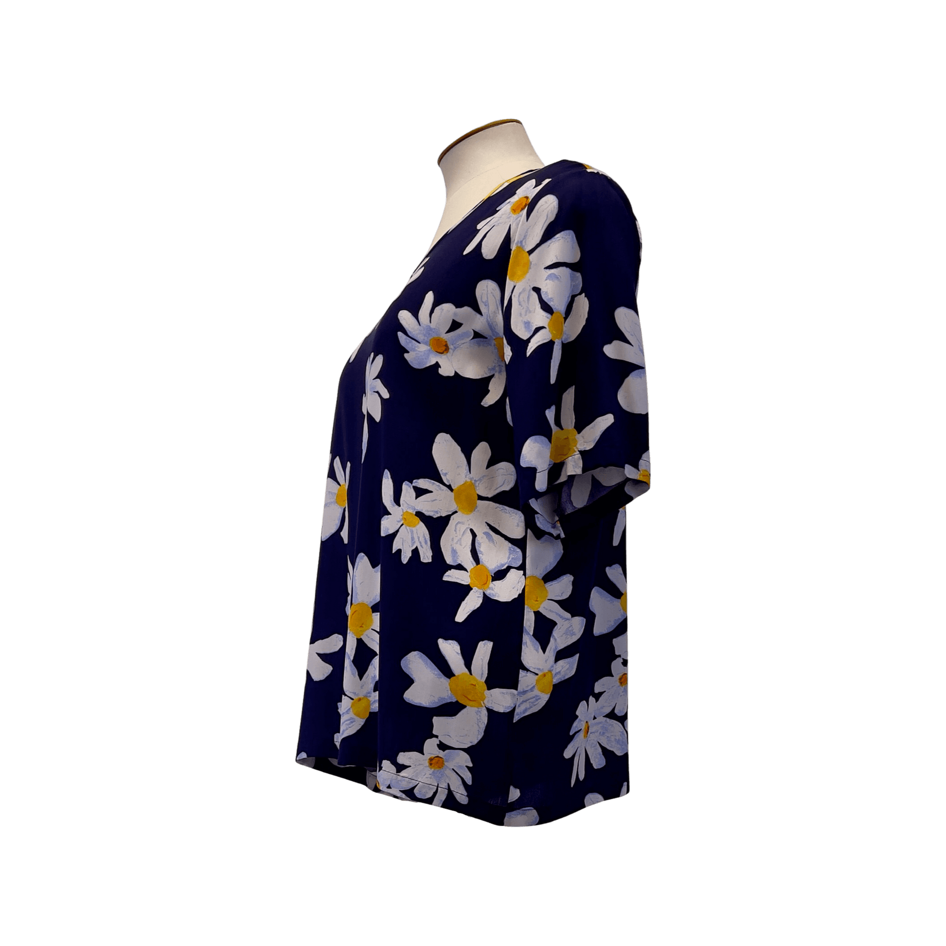 Bloom Clothing NZ,FRESH DAISY TOP - Navy,$189.00,
