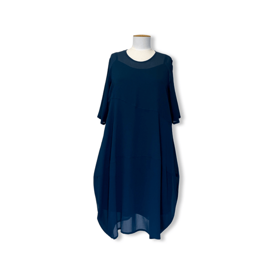 Bloom Clothing NZ,TAKE ME ANYWHERE DRESS-Petrol,$289.00,Dresses, Occasion, Summer, Viscose