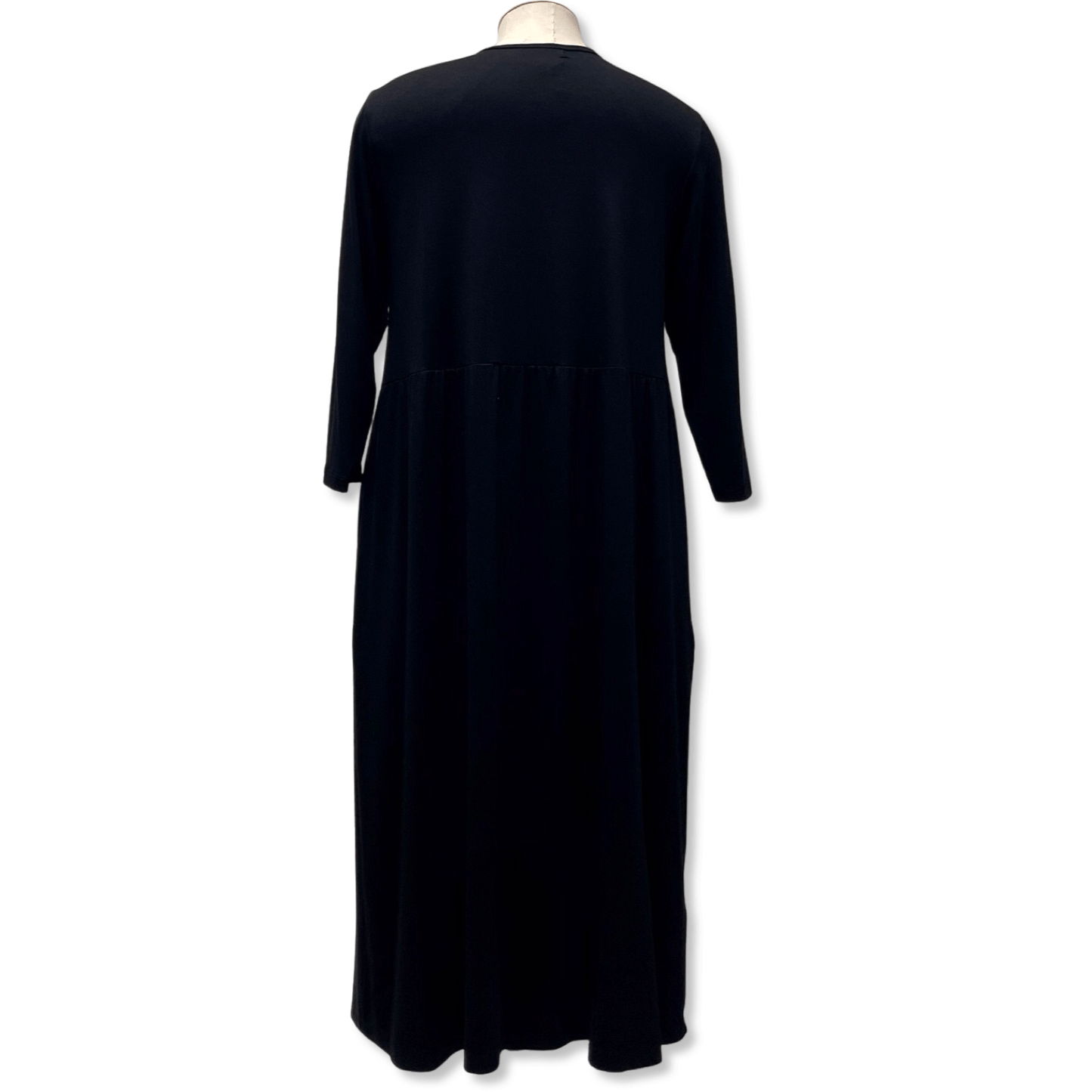 Bloom Clothing NZ,ALL DAY CUDDLES DRESS -Black,$90.00,