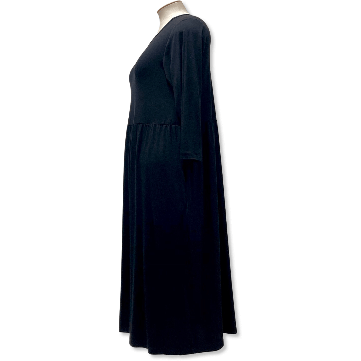 Bloom Clothing NZ,ALL DAY CUDDLES DRESS -Black,$90.00,